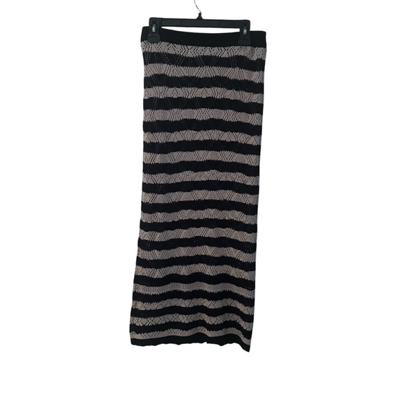 NWT Freshman 1996 Women’s Tan and Black Striped Outfit Size L - Picture 6 of 7